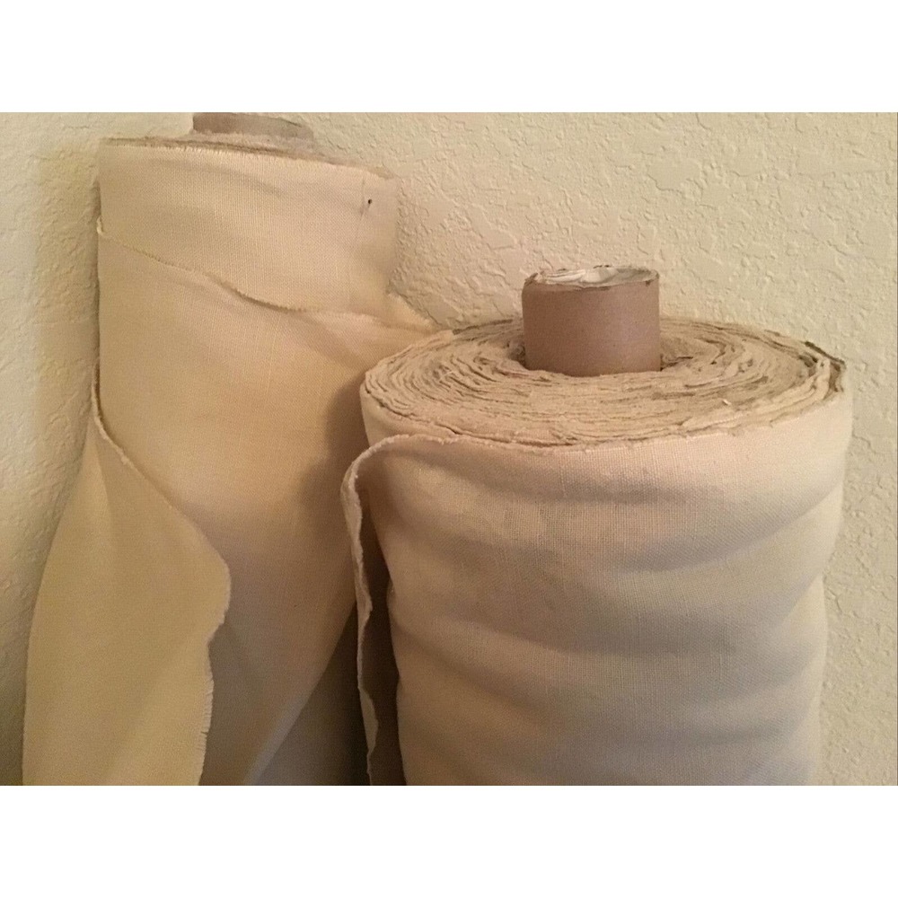 10 YARDS Rachel Ashwell Shabby Chic Couture BEIGE Belgian Linen F…